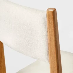 2pk Yalecrest Upholstered Seat And Back With Wood Frame Counter Height Barstools Cream/Natural - Threshold™ Designed With Studio McGee -Threshold Furnish Shop GUEST d3ac8616 b552 4a5e 8b03 5c1856685f97