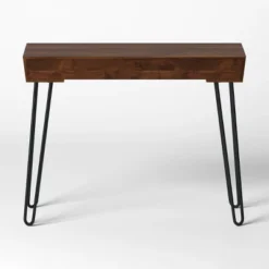 Hairpin Writing Desk With Storage - Threshold™ -Threshold Furnish Shop GUEST d496ffdd 02e1 41e8 b68a 2beaef54d119