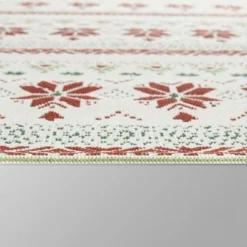 7' X 10' Fair Isle Outdoor Rug Red - Threshold™ -Threshold Furnish Shop GUEST d5125dbc efd3 4c80 a38c 07ac47ed39f8