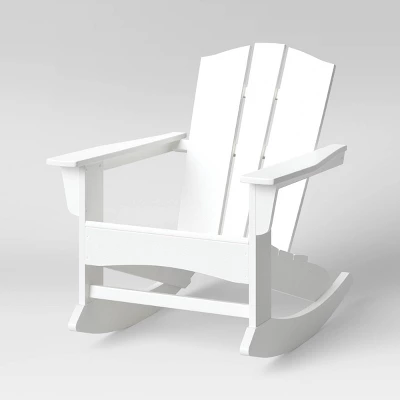 Shawboro POLYWOOD Patio Adirondack Rocking Chair - Threshold™ Shawboro POLYWOOD Patio Adirondack Rocking Chair - Threshold™ -Threshold Furnish Shop GUEST d59b262b ef99 4a25 b4f6 2ff46a978e73