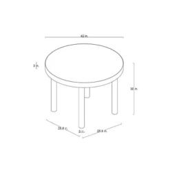 Northvale Round Wood Dining Table - Threshold™ Designed With Studio McGee -Threshold Furnish Shop GUEST d6a4b332 213c 4a65 807a feb3bf9b8317