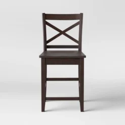 24" Carey Hardwood Counter Height Barstool - Threshold™ -Threshold Furnish Shop GUEST d6f9e6e6 80b7 4360 a796 9971afc0f559