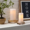 8" X 4" LED Flameless Black Wick Candle White - Threshold™ -Threshold Furnish Shop GUEST d82fde2d d65d 42d1 989f ca1674b3f27e