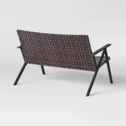 Campton Wicker Patio Loveseat Without Cushion - Threshold™ -Threshold Furnish Shop GUEST d9260c5d 35cf 43ad 8dae 0d3a9019b90b