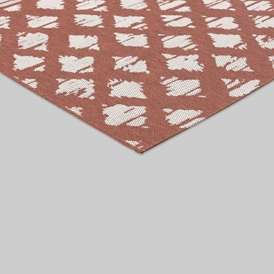 5' x 7' Diamond Outdoor Rug Orange - Threshold™ 5' X 7' Diamond Outdoor Rug Orange - Threshold™ -Threshold Furnish Shop GUEST dd4a356a 8ac3 4c15 ad22 798f9293e843 1