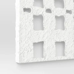 30" X 22" Metal And Paper Pulp Geometric Wall Sculpture Off-White - Threshold™ -Threshold Furnish Shop GUEST de5322d5 ec4b 4477 b177 3ceadc0d97b7