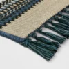 7' X 10' Stripe Outdoor Rug Blue/Beige - Threshold™ -Threshold Furnish Shop GUEST ded67e4c d8df 4ed6 afe3 a89df397abd8