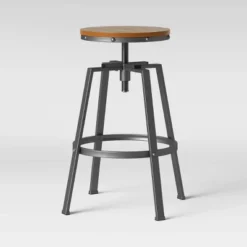 Lewiston Adjustable Swivel Barstool - Threshold 6 Lewiston Adjustable Swivel Barstool - Threshold -Threshold Furnish Shop GUEST df723cda 86b6 4e6b b5c9 27ac49310540