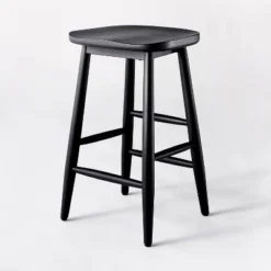 Haddonfield All Wood Backless Counter Height Barstool - Threshold™ Designed With Studio McGee -Threshold Furnish Shop GUEST e02d56a8 64c7 4e97 b628 7ee251d5a11d