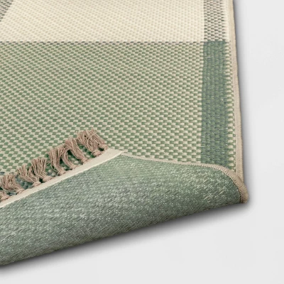 Oversized Plaid Outdoor Rug - Threshold™ designed with Studio McGee Oversized Plaid Outdoor Rug - Threshold™ Designed With Studio McGee -Threshold Furnish Shop GUEST e14a79c4 d509 46f7 be2d 3b98e7024fb3