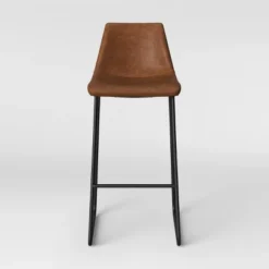 Bowden Faux Leather Barstool - Threshold™ -Threshold Furnish Shop GUEST e58c918a 7f24 44b0 a4b7 f8d289ca598f