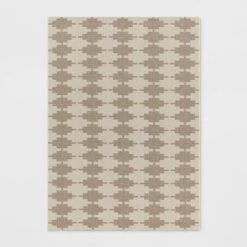 Step Diamonds Outdoor Rug Tan/Ivory - Threshold™ -Threshold Furnish Shop GUEST e717f144 818b 4f26 8bc6 3510fc9ec32b