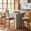 Emery Wood Counter Height Barstool With Upholstered Seat And Sling Back Natural - Threshold™ Designed With Studio McGee -Threshold Furnish Shop GUEST e80d87fd 1c06 4894 849f a16b15851cc5