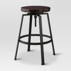 Lewiston Adjustable Swivel Barstool - Threshold 8 Lewiston Adjustable Swivel Barstool - Threshold -Threshold Furnish Shop GUEST e8c80e44 b156 4dab 97d8 73bd44ac4a60
