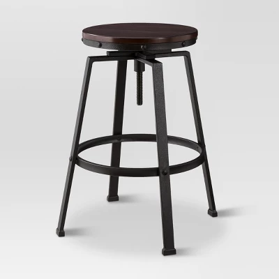 Lewiston Adjustable Swivel Barstool - Threshold Lewiston Adjustable Swivel Barstool - Threshold -Threshold Furnish Shop GUEST e8c80e44 b156 4dab 97d8 73bd44ac4a60