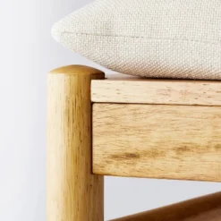 Emery Wood Counter Height Barstool With Upholstered Seat And Sling Back Natural - Threshold™ Designed With Studio McGee -Threshold Furnish Shop GUEST e8ec7e51 c160 4262 8af2 ab79b157278d