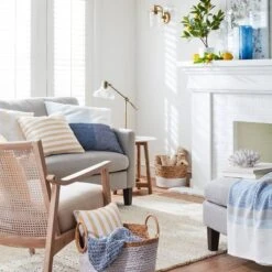 Lanham Marble Top Side Table Brown - Threshold™ -Threshold Furnish Shop GUEST ec92174d 7f31 4f27 8aef 6f58c8539f49