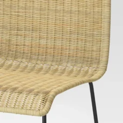 Chapin Modern Woven Dining Chair With Metal Legs Threshold - Threshold™ -Threshold Furnish Shop GUEST edd3055c 4d78 4f07 abec 88f993b3ae73
