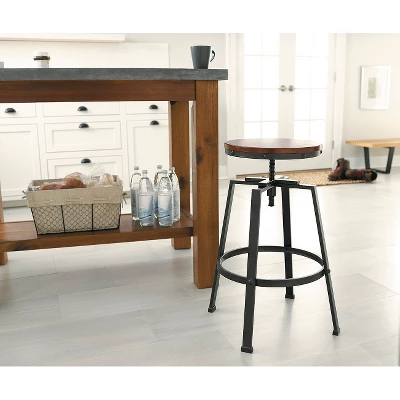 Lewiston Adjustable Swivel Barstool - Threshold Lewiston Adjustable Swivel Barstool - Threshold -Threshold Furnish Shop GUEST f270bd89 077d 4861 b8d0 b9ace4346b38