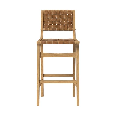 Ceylon Woven and Wood Barstool - Threshold™ Ceylon Woven And Wood Barstool - Threshold™ -Threshold Furnish Shop GUEST f36c95d8 25b3 415d aa34 1e16e6425cfb