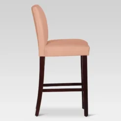 30" Velvet Parsons Barstool Wood - Threshold™ -Threshold Furnish Shop GUEST f545d648 1b76 49e6 b283 8199639f116d