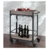 Franklin Bar Cart And Wine Rack Weathered Gray - Threshold™ -Threshold Furnish Shop GUEST f56f95ed 7805 4e5d b69d 257b823aaa93