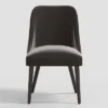 Geller Modern Dining Chair In Shiny Velvet Mystere - Threshold™ -Threshold Furnish Shop GUEST f728cf4a ef0e 480a a39b 429a6d845177