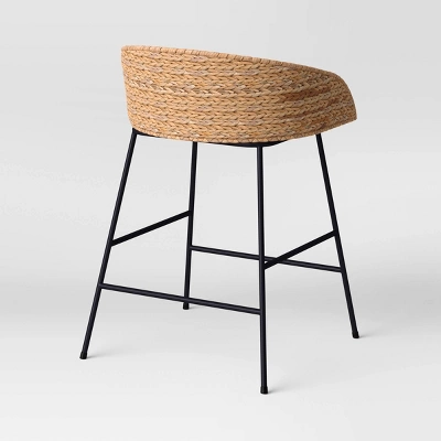 Landis Woven Backed Counter Height Barstool with Cushion - Threshold™ Landis Woven Backed Counter Height Barstool With Cushion - Threshold™ -Threshold Furnish Shop GUEST f80812cc 8931 4faa baf0 785049dc78be