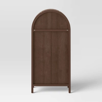 Woven Arched Wood Cabinet - Threshold™ Woven Arched Wood Cabinet - Threshold™ -Threshold Furnish Shop GUEST fa926ceb 7db8 4e5f b8a9 35f062fec869