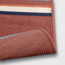 7'x10' Striped Outdoor Rug Red - Threshold™ -Threshold Furnish Shop GUEST fe38df26 85b1 49d6 ba55 6c1c902a70a3