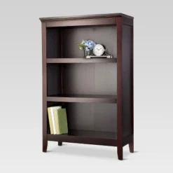 48" Carson 3 Shelf Bookcase - Threshold™ -Threshold Furnish Shop GUEST ffb1f4f3 42ce 4711 b8c6 af1d992da5fe